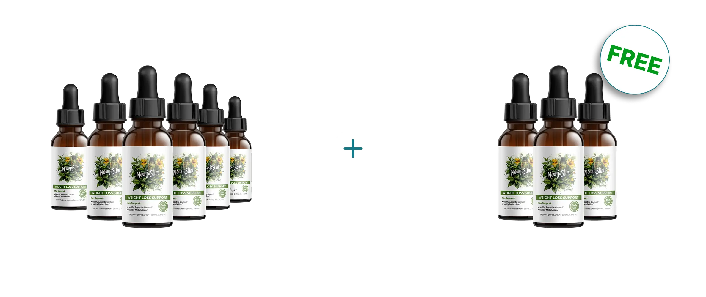 6 Bottles of MounjaSlim